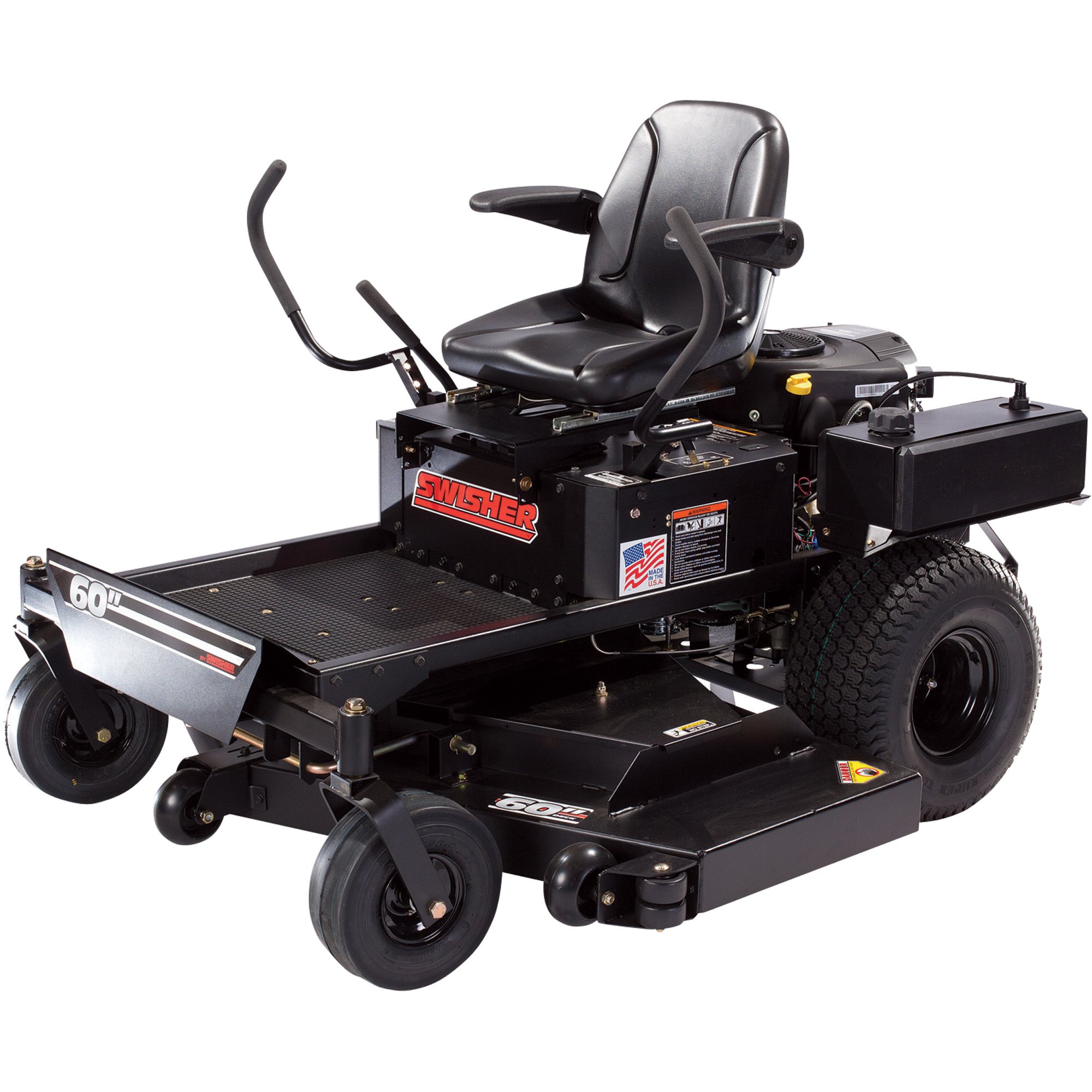 Swisher Zero-Turn Mower — 724cc Briggs & Stratton Engine, 60in. Deck, Model# ZT2760C